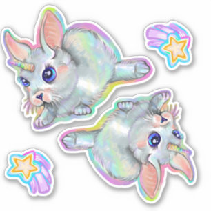 Baby Uni-bunny Sticker