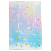 Baby Unicorn Birthday Bag Medium Cadeauzakje (Achterkant)