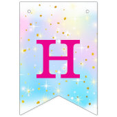 Baby Unicorn Birthday Banners (Tweede vlag)