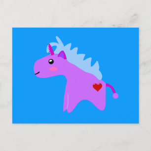 Baby Unicorn Briefkaart