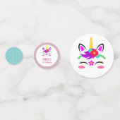 Baby Unicorn Confetti (Achterkanten)