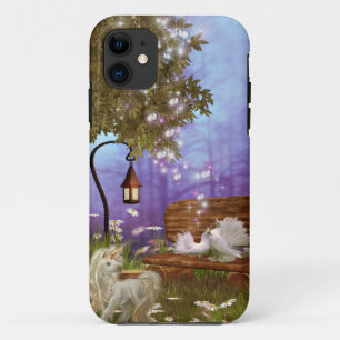 Baby Unicorn Fantasy Garden.png Case-Mate iPhone Case