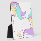 Baby Unicorn Fotoplaat (Zijkant)