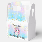 Baby Unicorn Gift Box, Bedankdoosjes (Geopend)