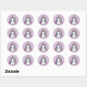 Baby Unicorn Party Favor Stickers (Vel)