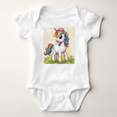 Baby Unicorn Romper (Voorkant)