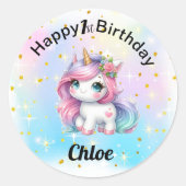 Baby Unicorn stickers (Voorkant)
