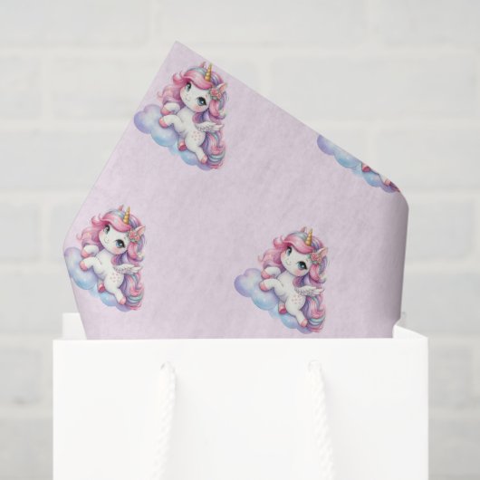 Baby Unicorn Tissue Paper Tissuepapier (Cadeauzakje)