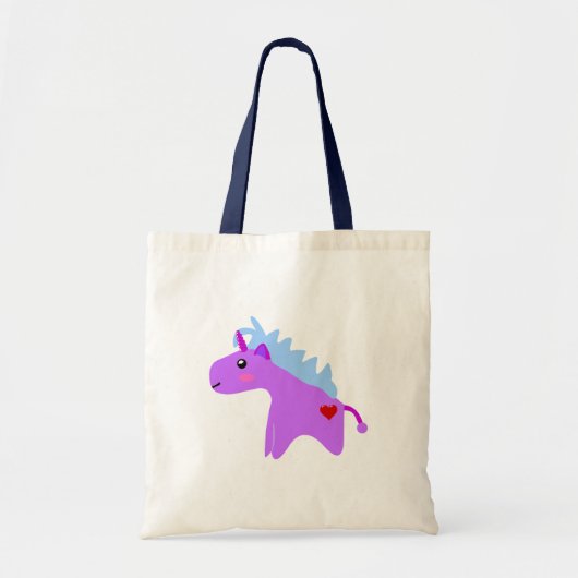 Baby Unicorn Tote Bag (Voorkant)