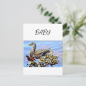 Baby vakantie briefkaart (Staand voorkant)