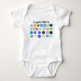 Baby van Cryptocurrency ABC Romper