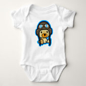 Baby van dappere teddybeer romper (Voorkant)