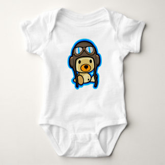Baby van dappere teddybeer romper