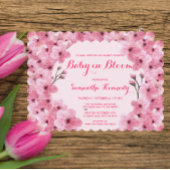 Baby van de begroting in Bloom Blush Pink Floral B