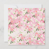 Baby van de lente in Bloom Kaart (Achterkant)