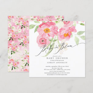 Baby van de lente in Bloom Kaart