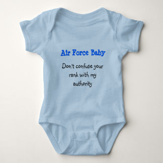 Baby van de luchtmacht romper
