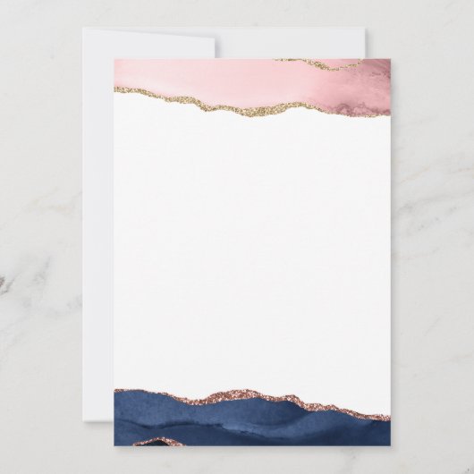 baby van de marine kaart (Achterkant)