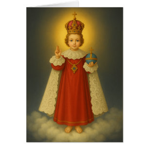 Baby van de Praagse Traditionele Katholieke Groet