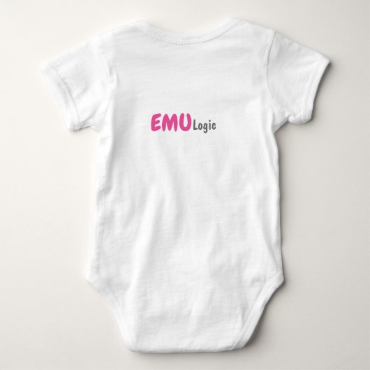 Baby van EMU Logic Romper (Achterkant)