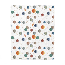 Baby van geverfde planten