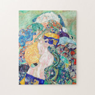 Baby van Gustav Klimt Painting Art Jigzaag Puzzle Legpuzzel
