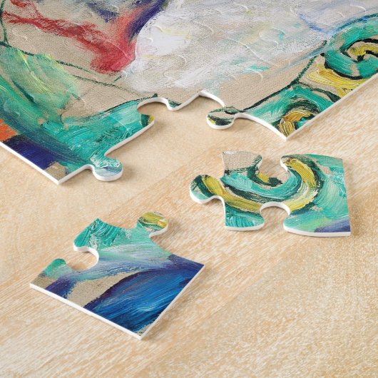 Baby van Gustav Klimt Painting Art Jigzaag Puzzle Legpuzzel (Zijkant)