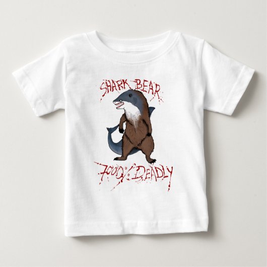 Baby van haaienBeer T-Shirt (Voorkant)
