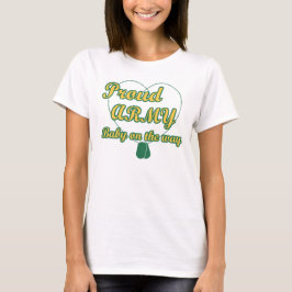 Baby van het leger onderweg t-shirt