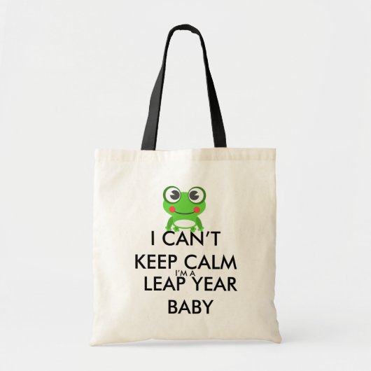 Baby van Leap Year/Leap Day Tas (Voorkant)