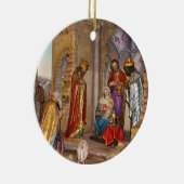 Baby van Nazareth Born in Bethlehem Keramisch Ornament (Rechts)