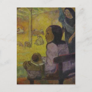 Baby van Paul Gauguin (nationaliteit van Tahitian  Briefkaart