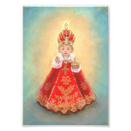 Baby van Praag - Devotional Art - Premium Foto Afdruk