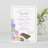 Baby van Snoep van suiker en specerijen Kaart (Staand voorkant)