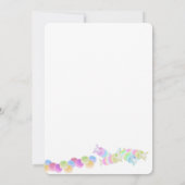 Baby van Snoep van suiker en specerijen Kaart (Achterkant)