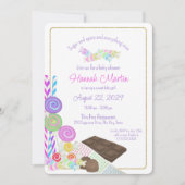 Baby van Snoep van suiker en specerijen Kaart (Voorkant)