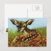 Baby van Tanya Bond Briefkaart (Voorkant / Achterkant)
