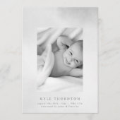 baby van van foto ' s aan de zachte waterverf aankondiging (Voorkant)