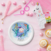 Baby van  van Zeeen van de oceaan Papieren Bordje (Feest)