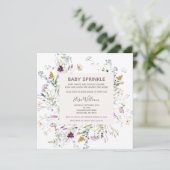 Baby van wilde Waterverf Kaart (Staand voorkant)