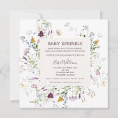 Baby van wilde Waterverf Kaart (Voorkant)