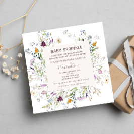 Baby van wilde Waterverf Kaart