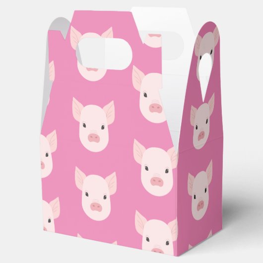 Baby Varkenshaas Bedankdoosjes (Geopend)