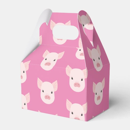 Baby Varkenshaas Bedankdoosjes (Voorkant Zijde)