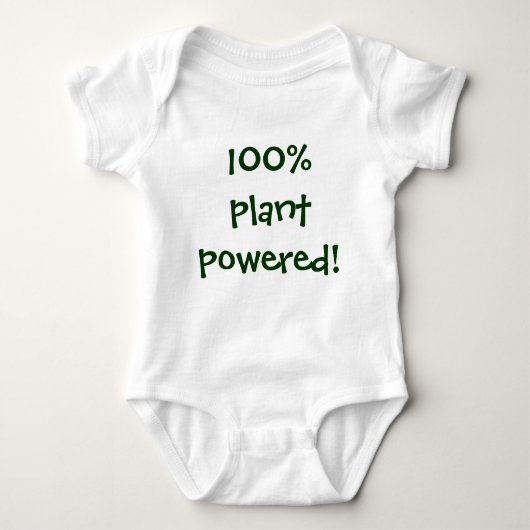 baby vegan romper (Voorkant)