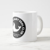 Baby verbluffend grote koffiekop (Voorkant rechts)