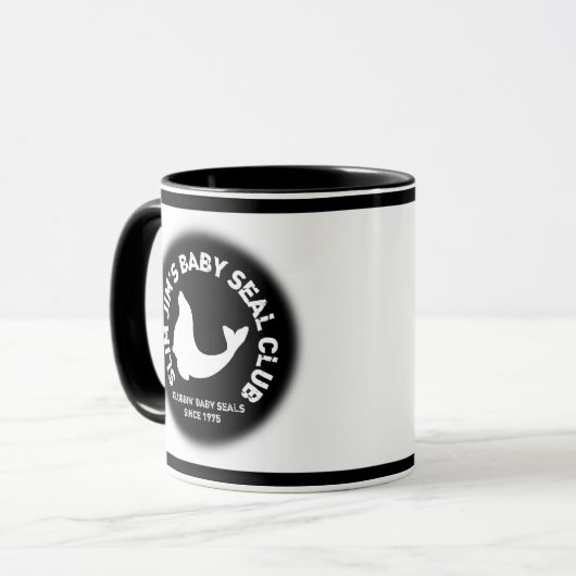 Baby verbluffend mok (Voorkant links)