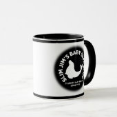 Baby verbluffend mok (Voorkant rechts)