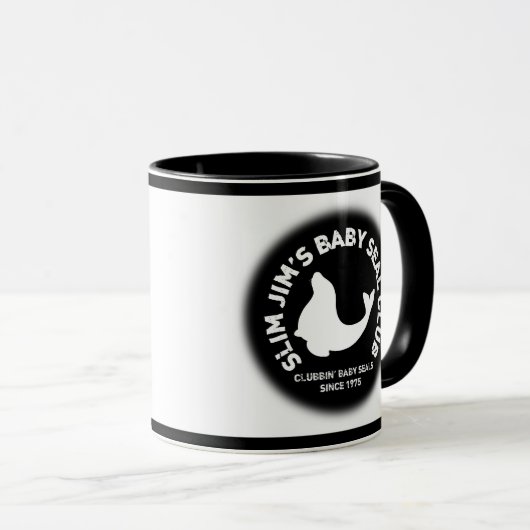 Baby verbluffend mok (Voorkant rechts)