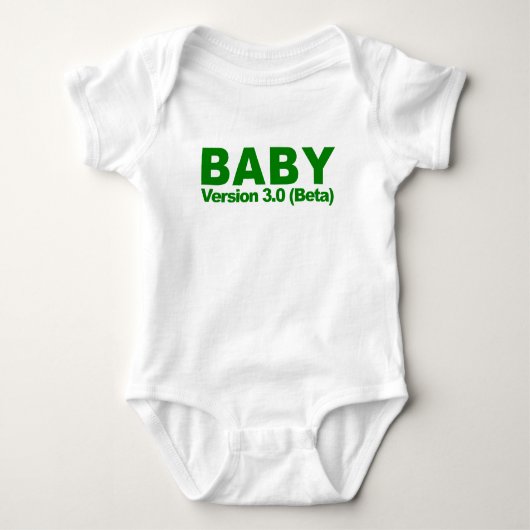 BABY versie 3.0 (Bèta) Romper (Voorkant)